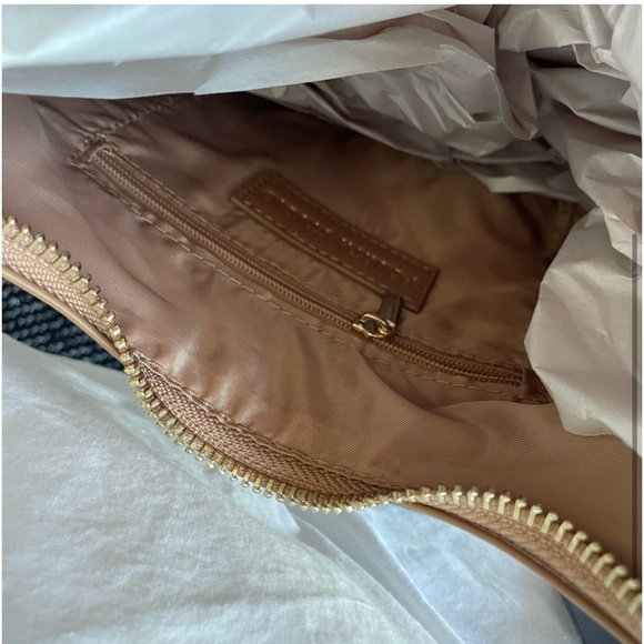 4th & reckless tan brown round bag, adjustable shoulder bag - Picture 4 of 11